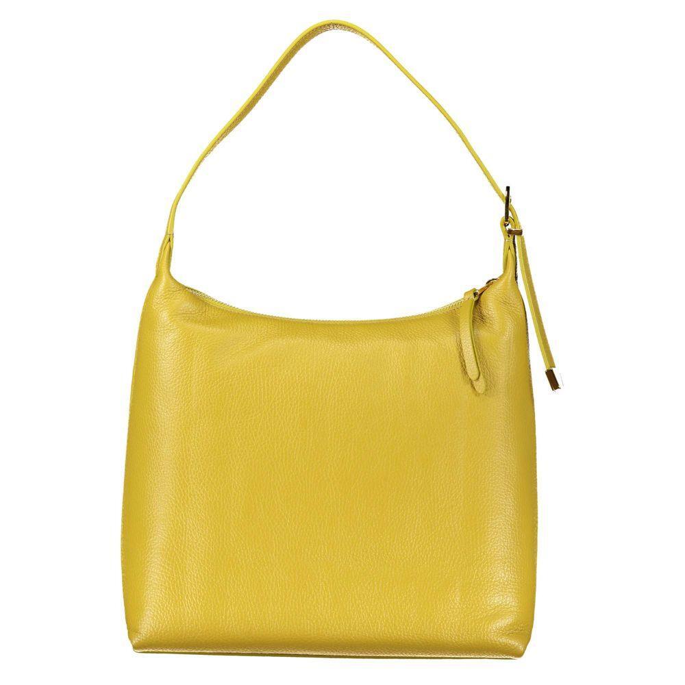 Front view with bag zipped and handles upright.