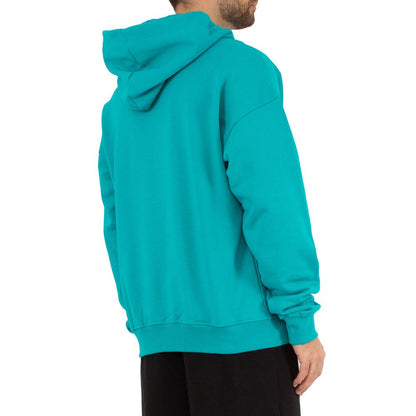 Comme Des Fuckdown Green Cotton Men Hoodie