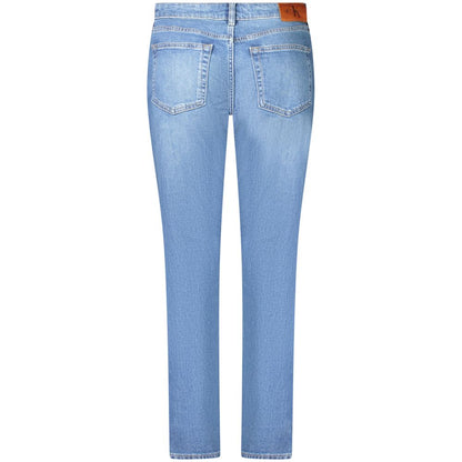Calvin Klein Blue Cotton Jeans Denim