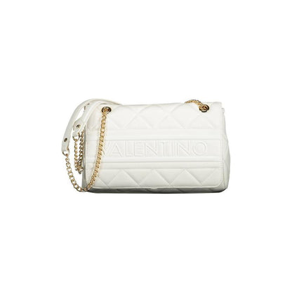 Mario Valentino White Polyethylene Handbag