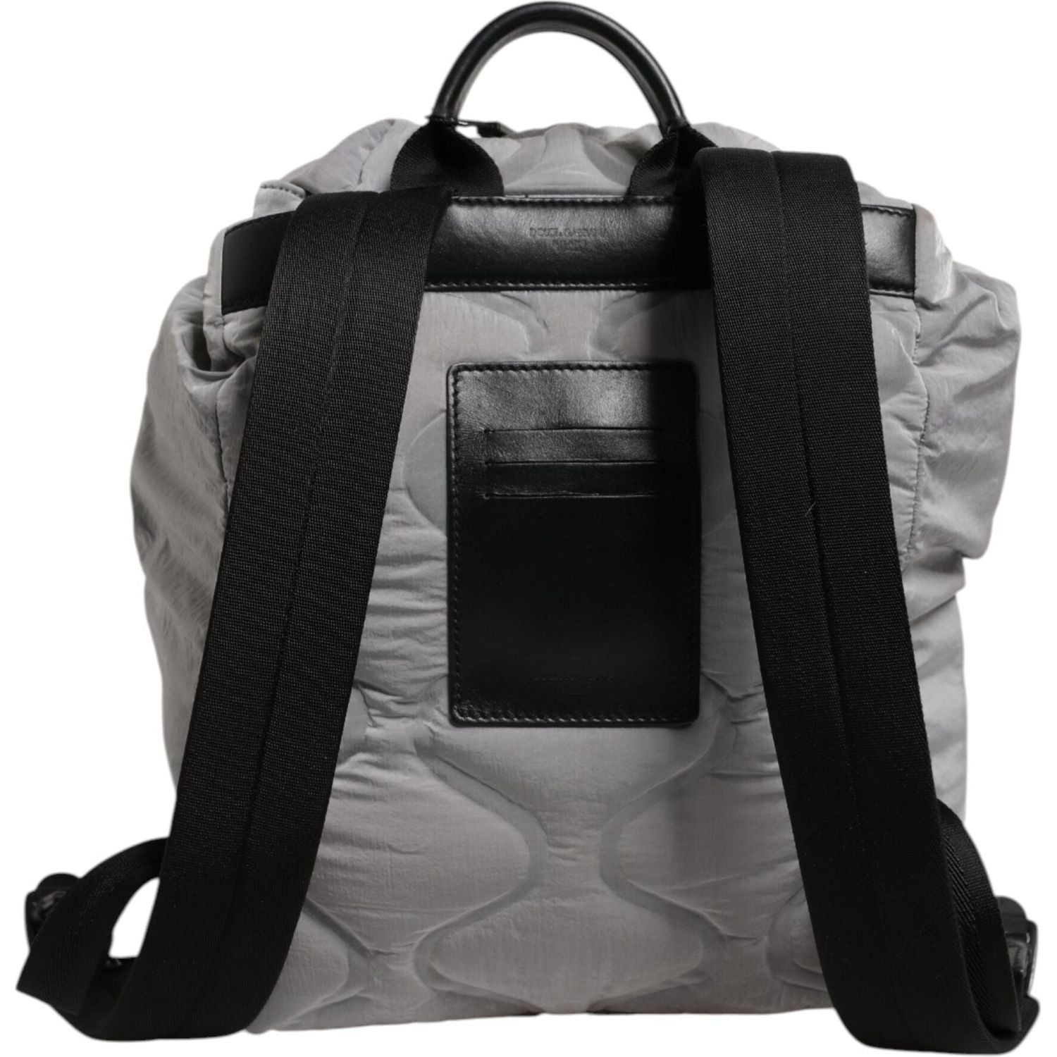 Front view with bag zipped and handles upright.