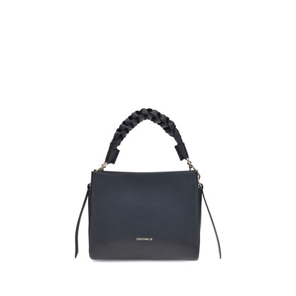 Coccinelle Black Calf Leather Bos Taurus Shoulder Bag