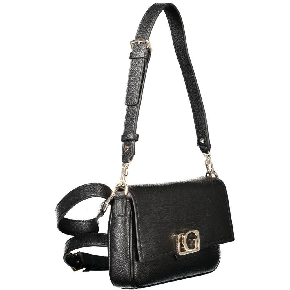 Guess Jeans Black Polyethylene Women Handbag GU-39113
