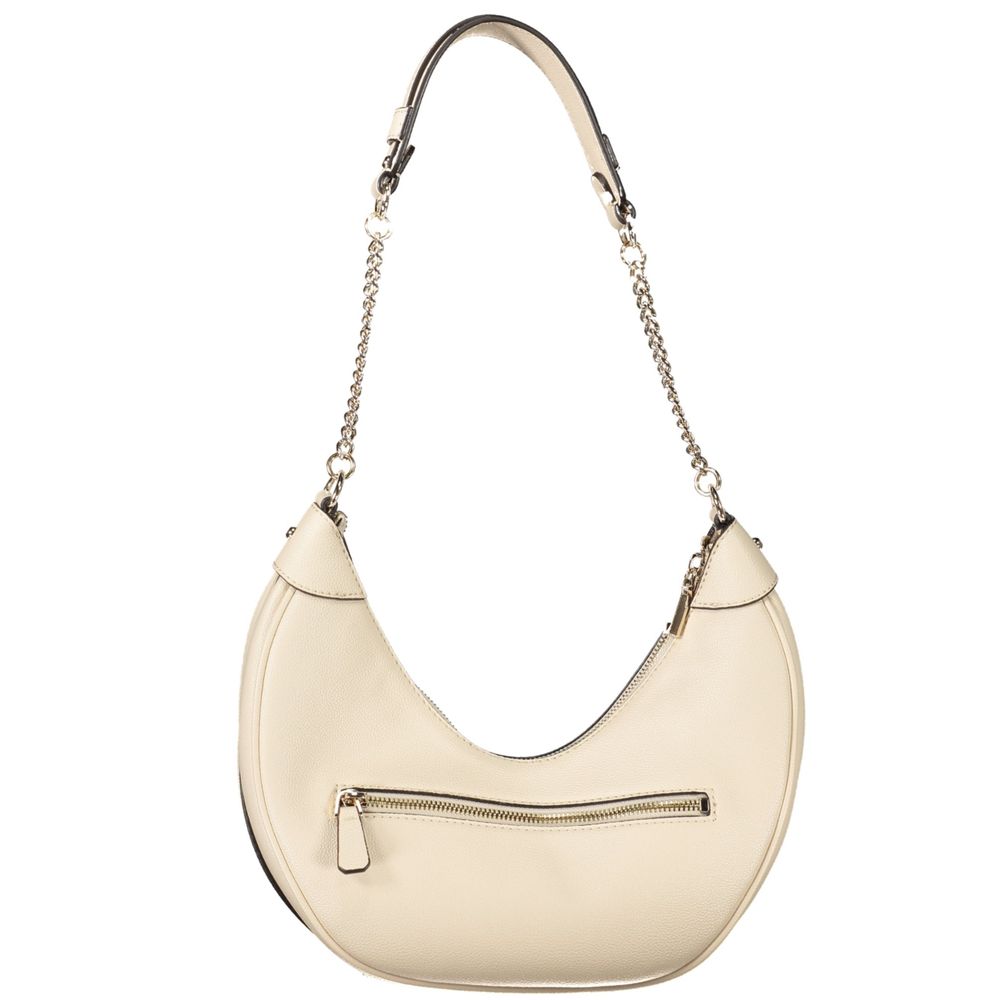 Guess Jeans Beige Polyethylene Women Handbag