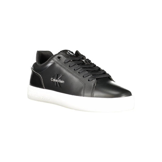 Calvin Klein Black Leather Men Sneaker CA-39138-EU40/US7