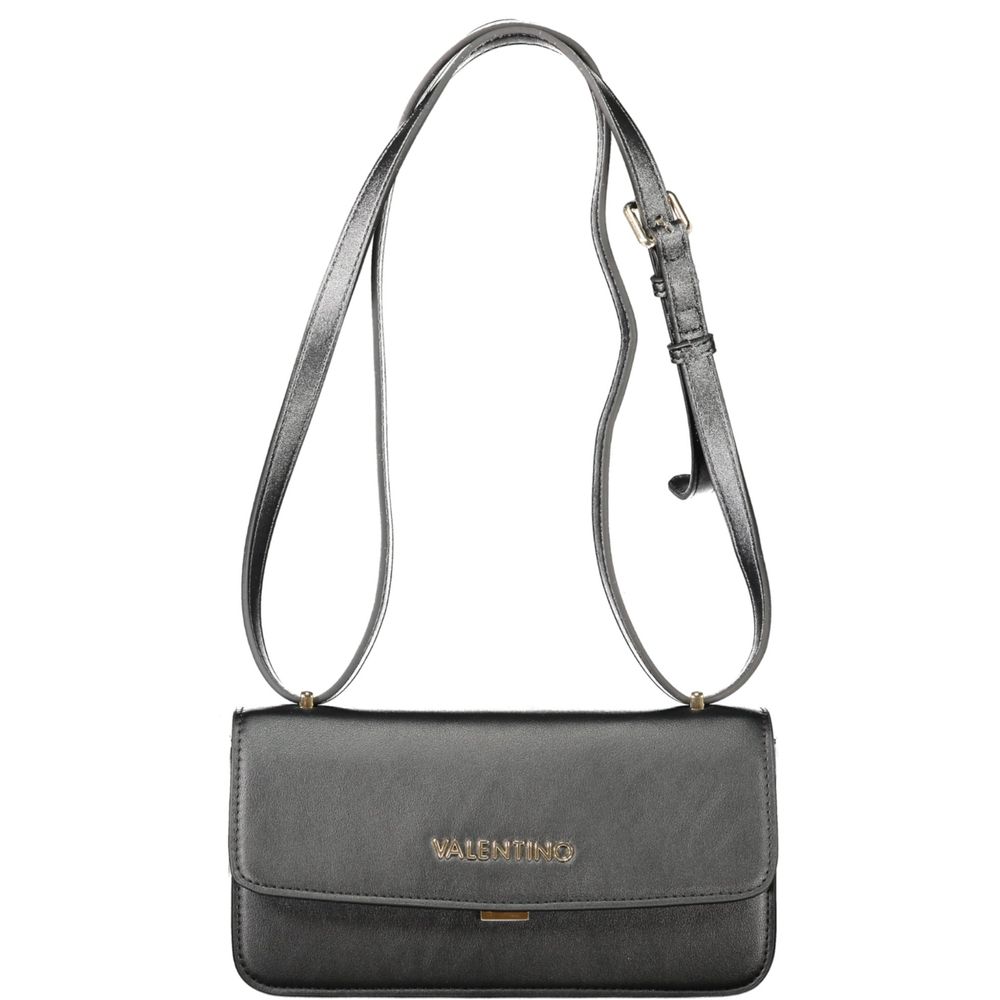 Mario Valentino Black Polyethylene Women Handbag