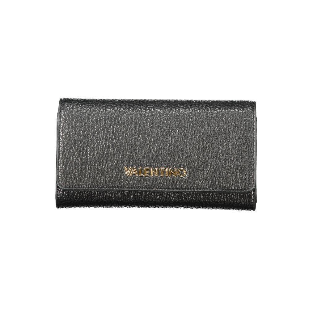 Mario Valentino Black Polyethylene Women Wallet VA-39165