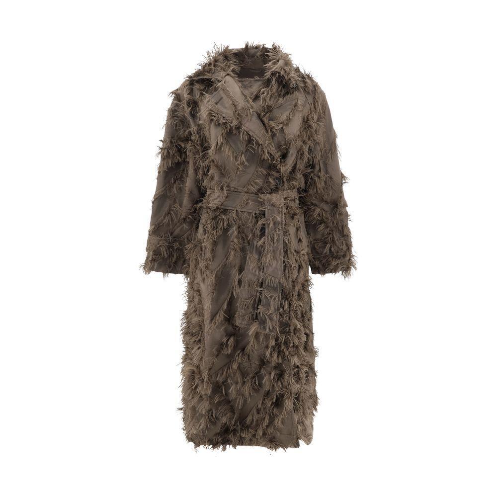Brunello Cucinelli Coat with fur details BR-MG9319824C3629-IT40 | M