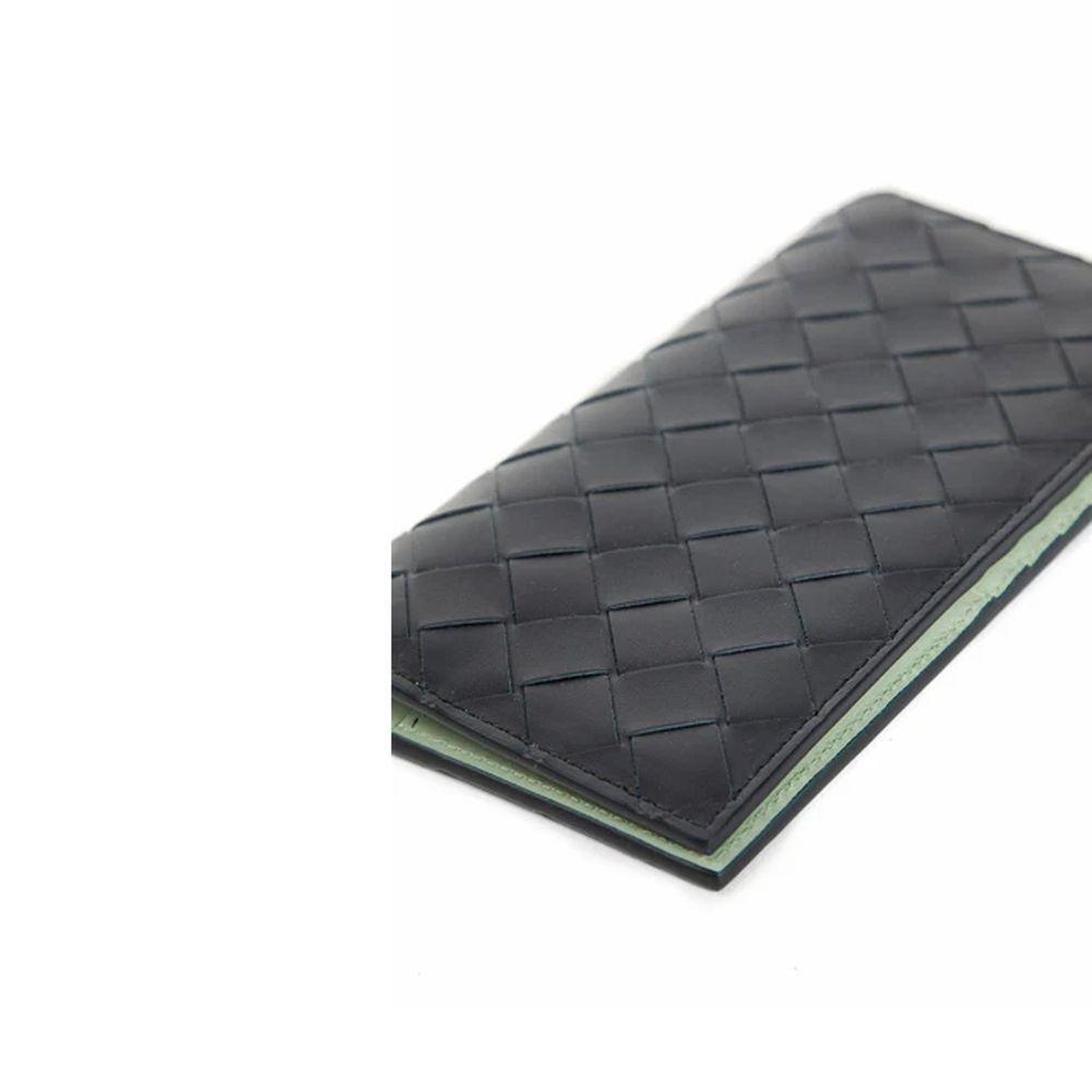 Bottega Veneta Slim Long Intrecciato Wallet BO-8827876704468