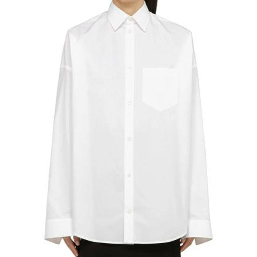 Balenciaga Poplin Oversize Shirt BA-8735221514452-44
