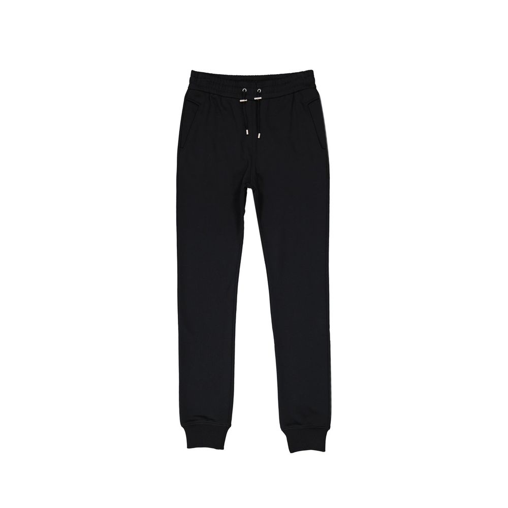 Balmain Black Cotton Joggers (Workout Pants)