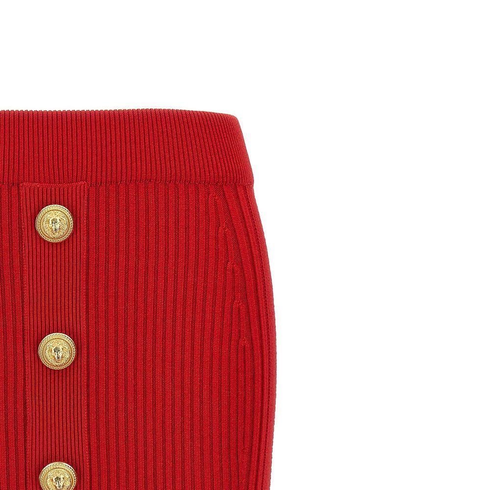 Balmain Knee-Length Mini Skirt BA-8735236522196-36