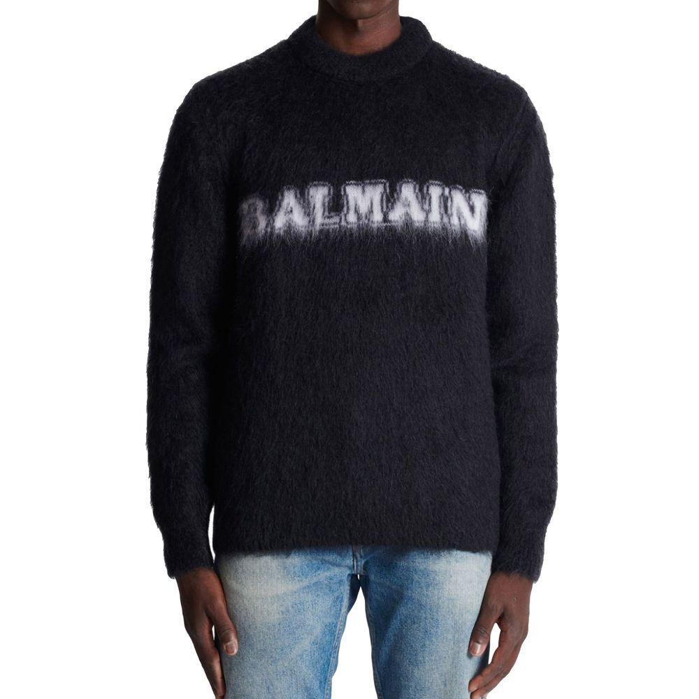 Balmain Logo-Print Jumper BA-8735240126676-S