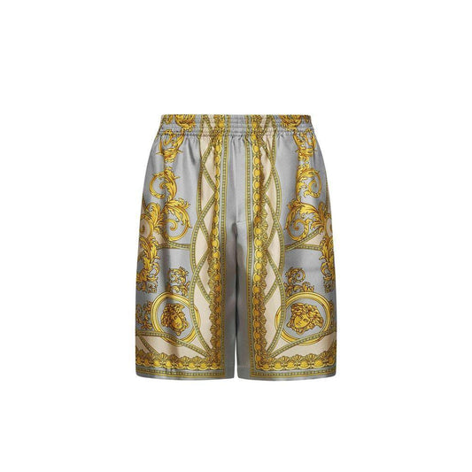 Versace La Coupe Des Dieux Silk Shorts VE-8845010436308-48 | M