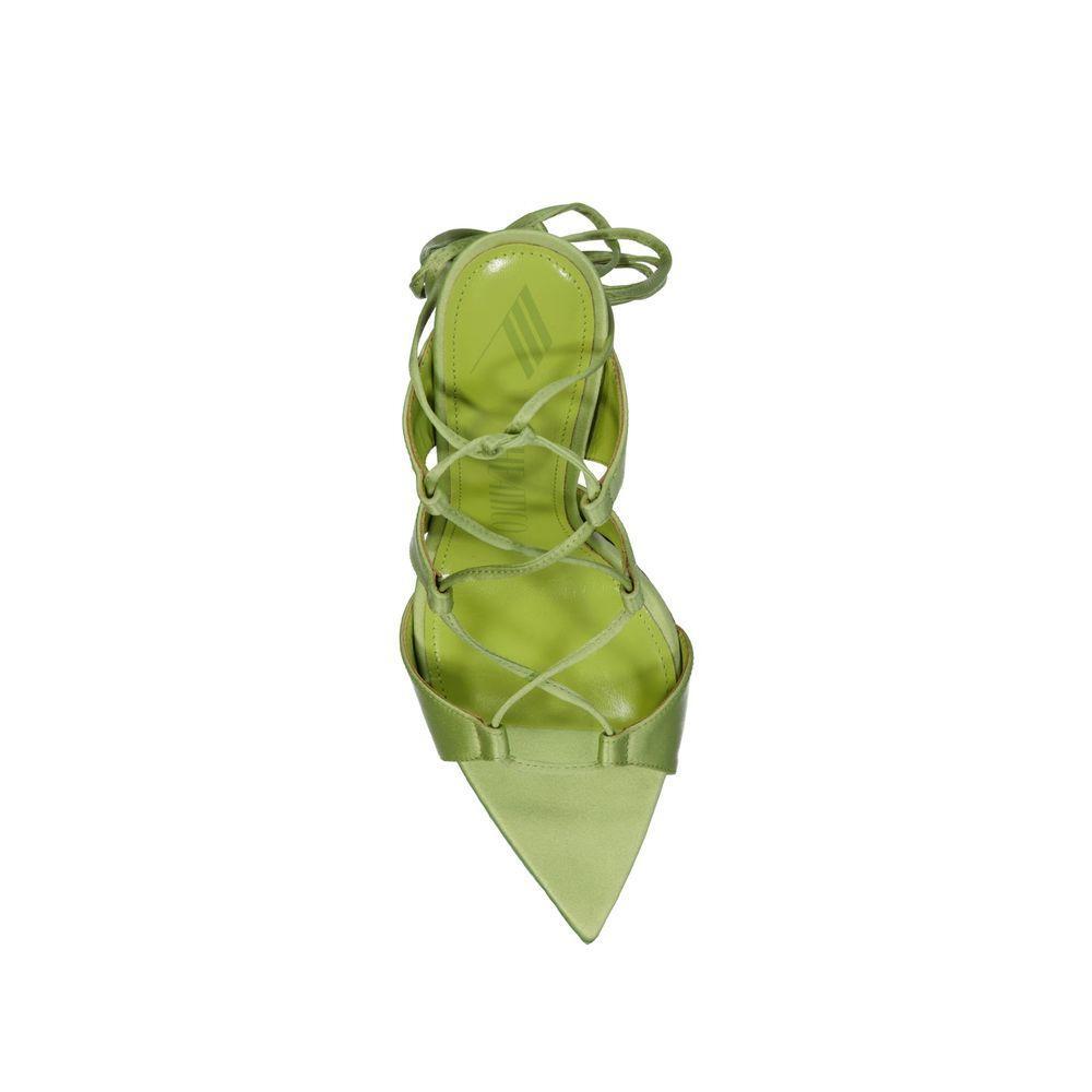 The Attico Reneè Satin Sandals