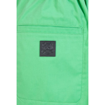 Kenzo Green Cotton Shorts