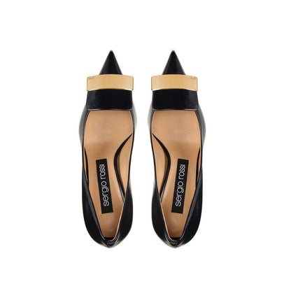 Sergio Rossi SR1 Leather Pumps