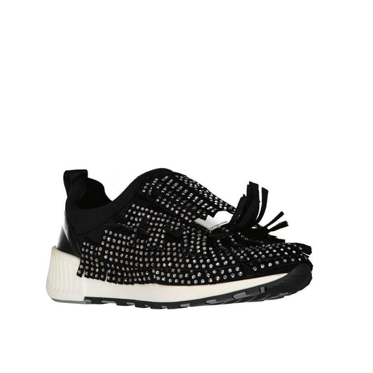 Sergio Rossi SR1 Running Crystals Sneakers SE-8735593857236-EU35/US5