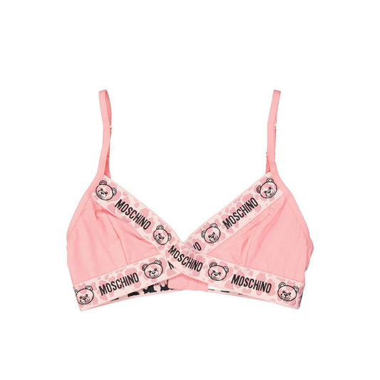 Moschino Multicolor Cotton Bra