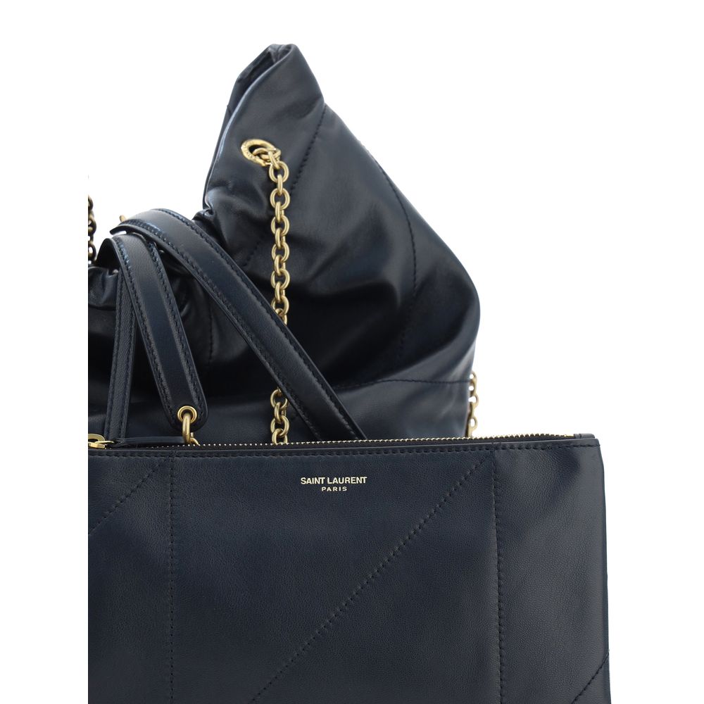 Front view with bag zipped and handles upright.