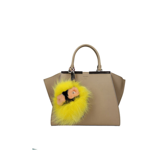 Fendi Yellow Fur Keychains FE8547139158281BT