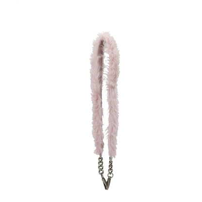 Miu Miu Pink Fur Shoulder Bag