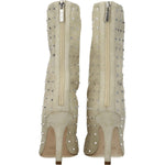 Paris Texas Beige Leather Ankle Boots PA-8547223798025-EU36/US6