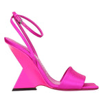The Attico Pink Satin Platforms TH-8547287531785-EU36.5/US6.5