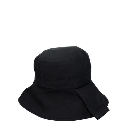 Jacquemus Black Cotton Bucket Hat with vintage effect, casual style and made of 75% cotton. MPN 235AC4485047380, code F76830.