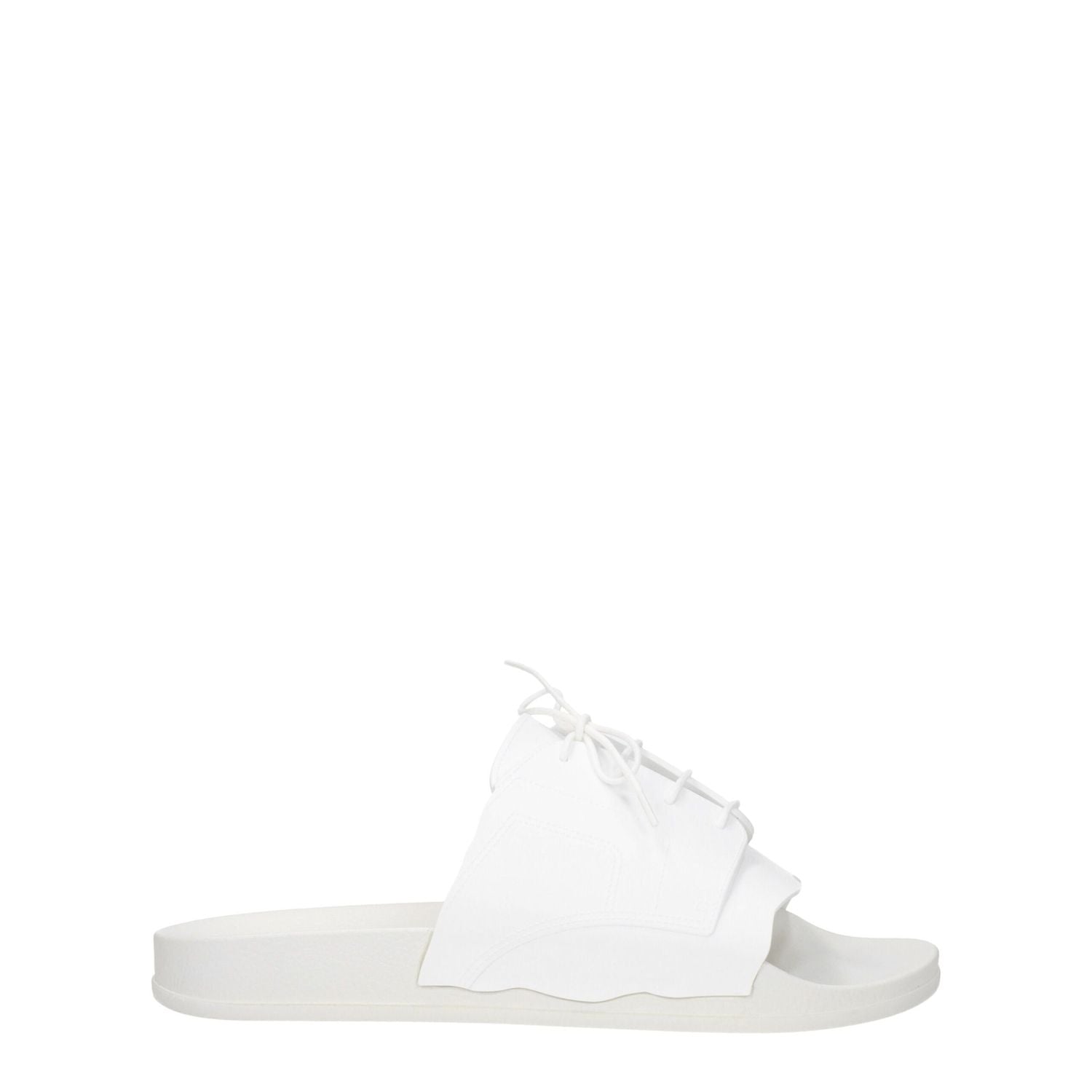 Maison Margiela White Cotton Slippers
