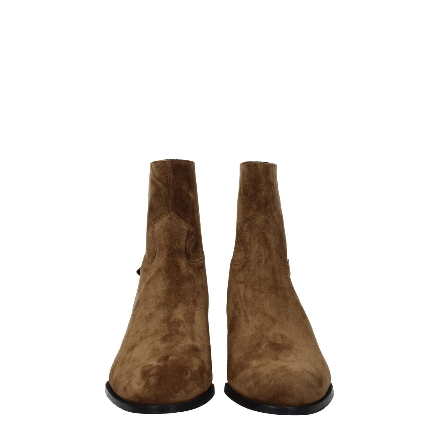 Celine Brown Leather Ankle Boots CE-8547413819657-EU41/US8