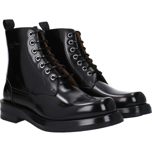 Christian Dior Black Leather Ankle Boots CH-8547447996681-EU40/US7