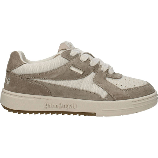 Palm Angels Beige Fabric Low Tops PA-8547450519817-EU36/US6