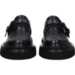 Max Mara Black Leather Oxfords And Derbies MA-8547455959305-EU35/US5