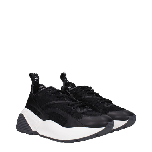 Stella McCartney Black Fabric Chunky Sneakers ST-8597782462729-EU38/US8