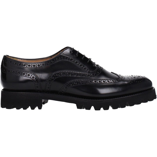 Church's Black Leather Oxfords And Derbies CH-8597882208521-EU39/US9