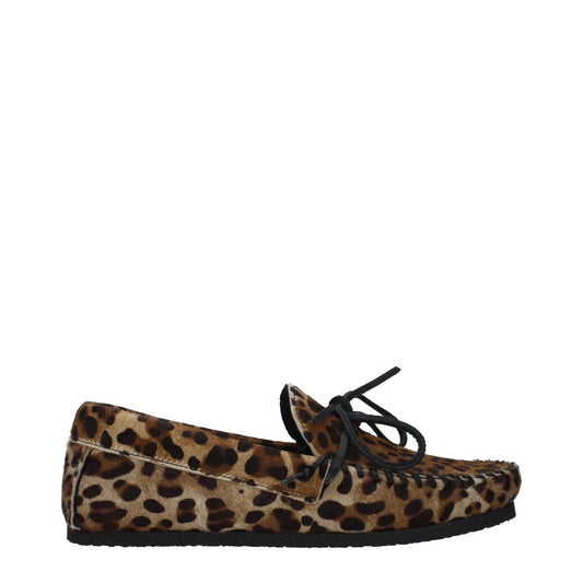Isabel Marant Brown Horsehair Slip-On Loafers IS-10027238752521-EU36/US6