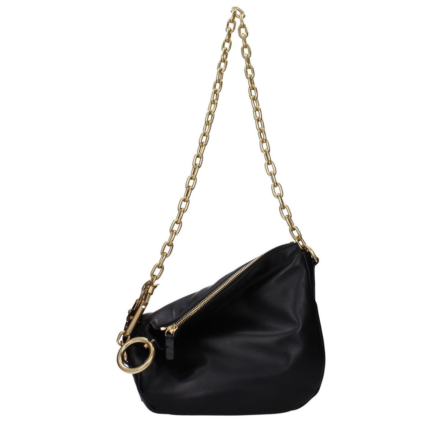 Burberry Black Leather Shoulder Bag