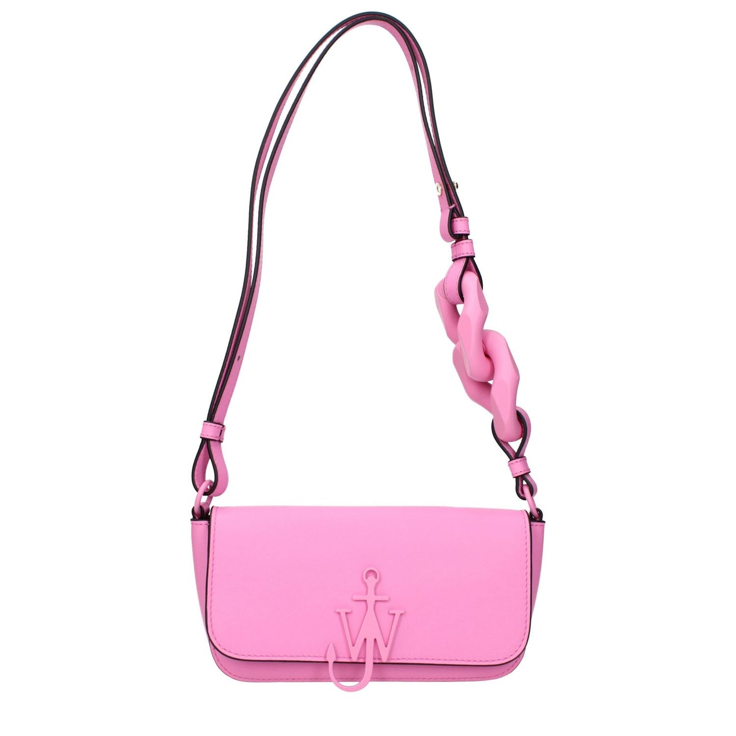 Jw Anderson Pink Leather Shoulder Bag