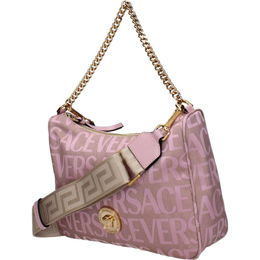 Versace Beige Fabric Handbags VE15211267391753BT
