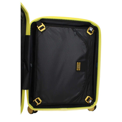 Piquadro Yellow Polycarbonate Luggage And Travel