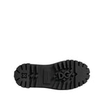 Dolce & Gabbana Black Leather Trekking Sneakers Boots Shoes