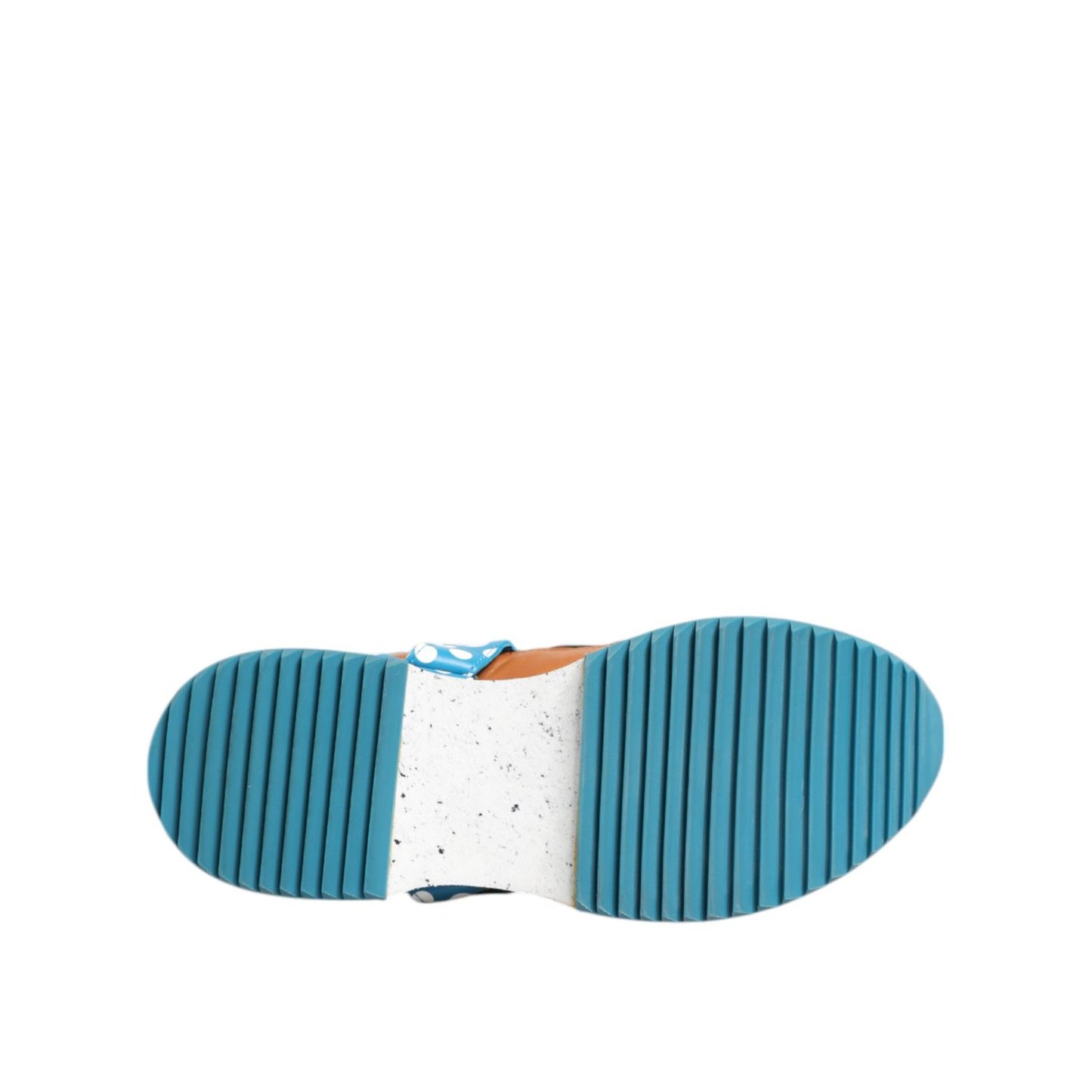 Dolce & Gabbana Multicolor Leather Low Top Sneakers Shoes