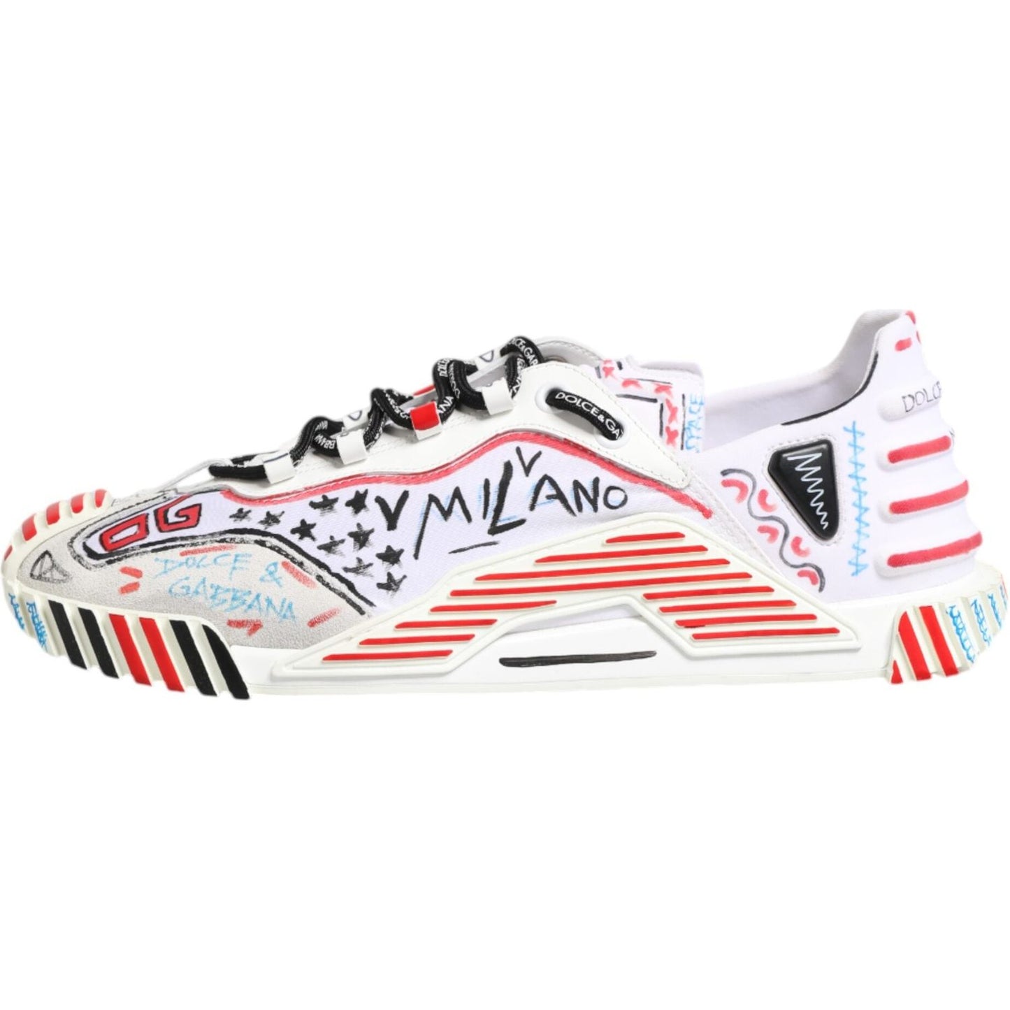 Dolce & Gabbana Multicolor Low Top NS1 Men Sneakers Shoes MV7802-44