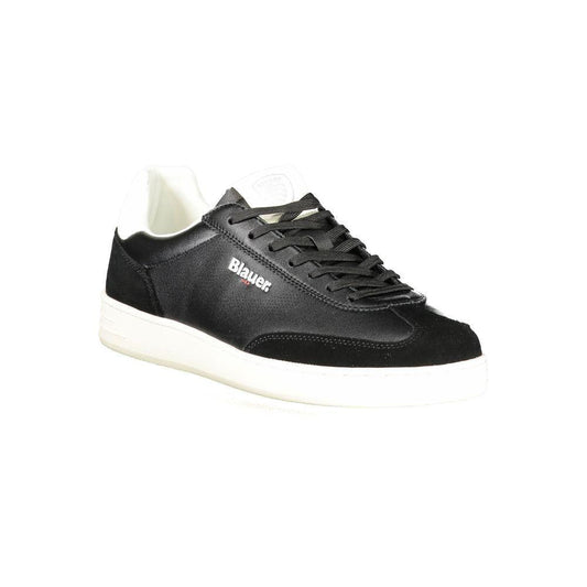 Blauer Black Leather Men Sneaker BL-39245-EU41/US8