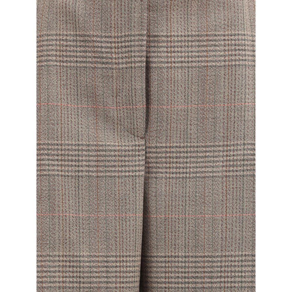 Rohe Prince of wales Wide leg Pants RO-41630080280-34