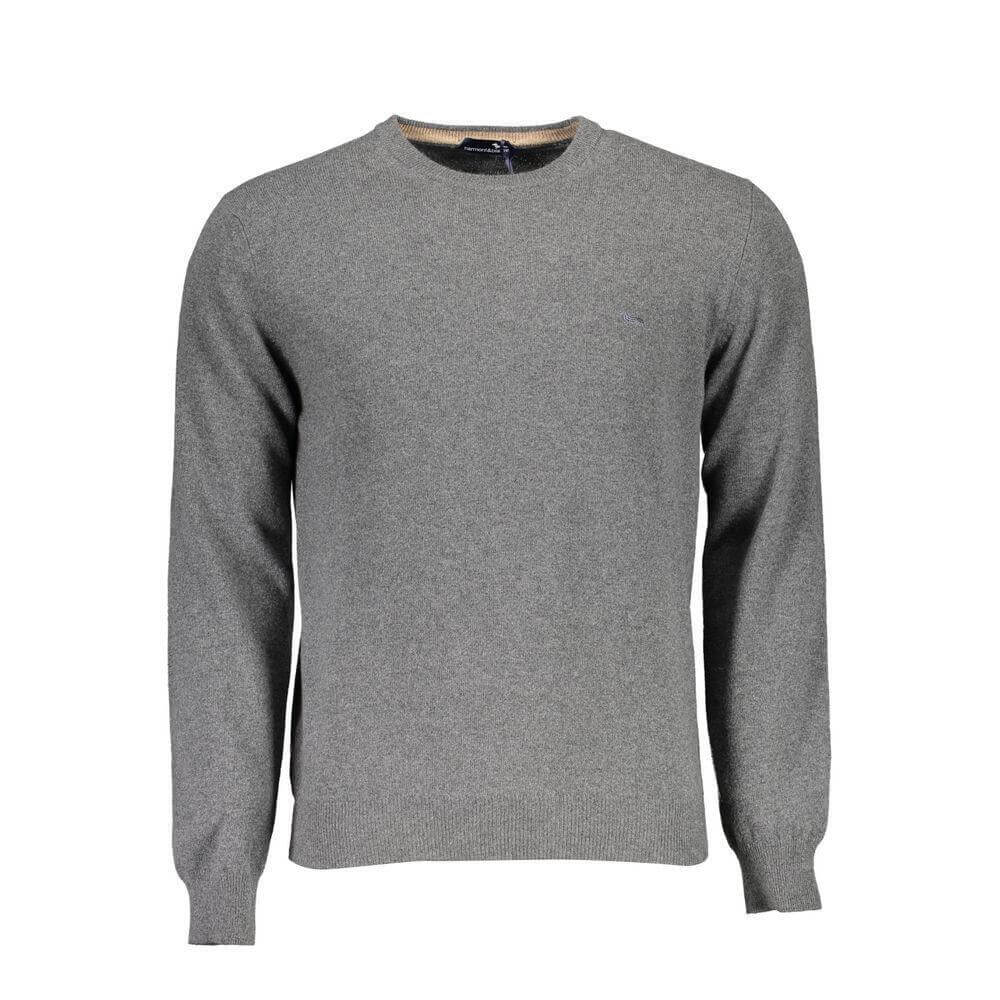 Harmont & Blaine Gray Wool Sweater