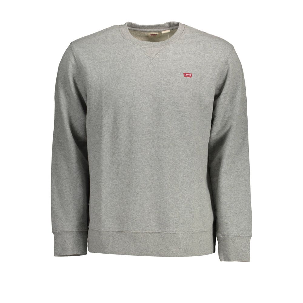 Levi's Gray Cotton Mens Sweater