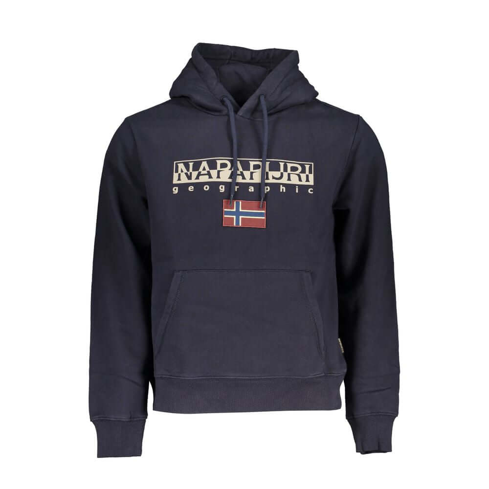 Napapijri Blue Cotton Sweatshirt