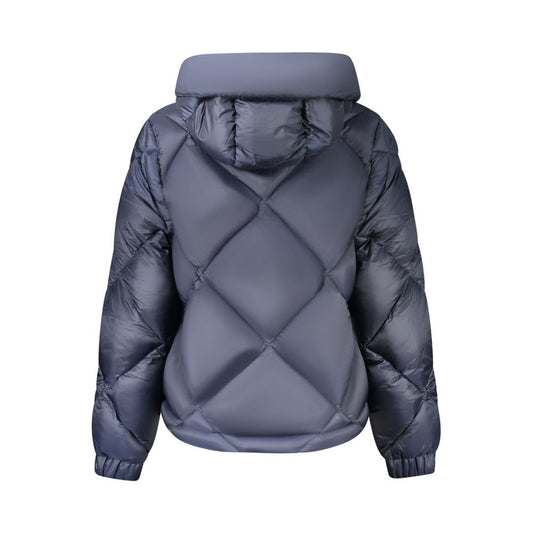 K-WAY Blue Polyester Jackets & Coat KW-34391-S
